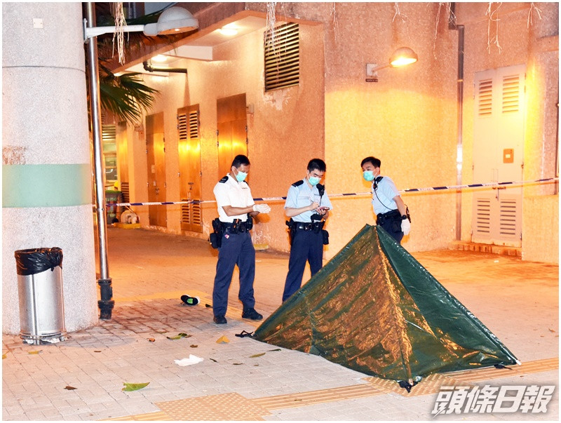 常逸樓之前曾發生墮樓案。資料圖片