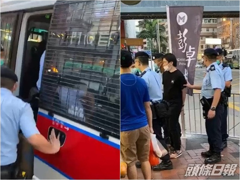彭卓棋FB影片截圖