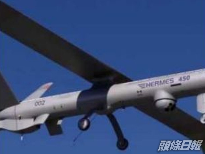 以色列的無人機墜毀在黎巴嫩境內。(網圖)