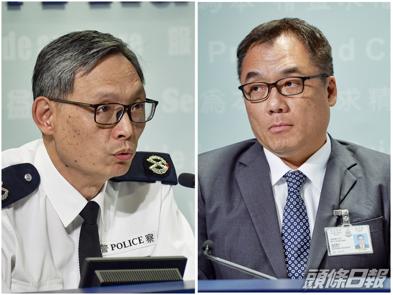 卓孝業(左)、李桂華(右)。資料圖片
