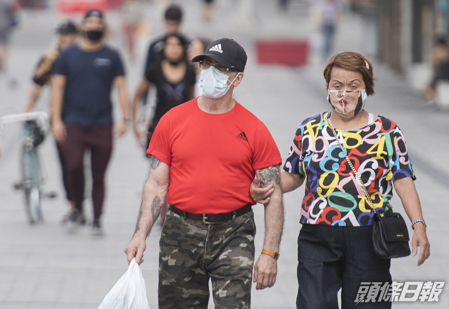 加拿大魁北克省疫情回升,部分地區疫情警示級別提高。AP圖片