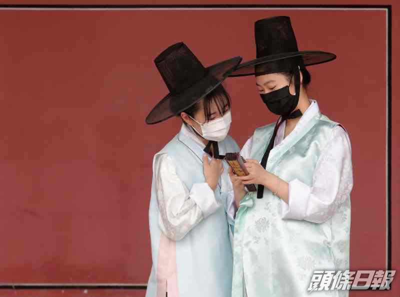 南韓累計確診病達1.4萬多宗。AP