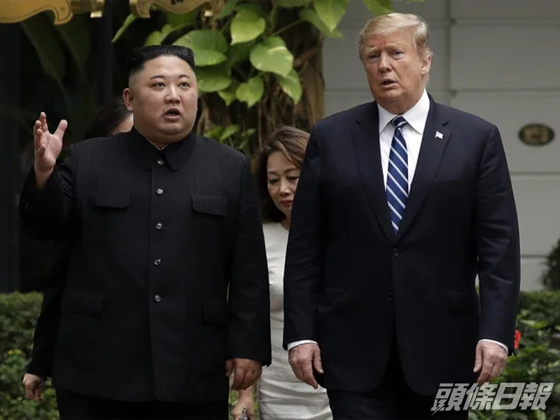 特朗普延長對北韓制裁一年。AP資料圖片