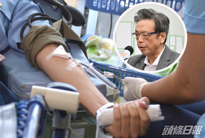 梁子超表示,新型冠狀病毒理論上有可能經由捐血血液傳播。 資料圖片