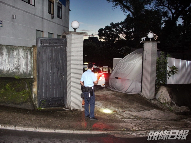 案發地點位於西貢菠蘿輋新村一個單位。