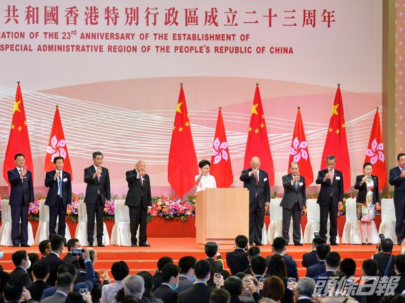 林鄭月娥指國安法立法是香港回歸最重要發展。