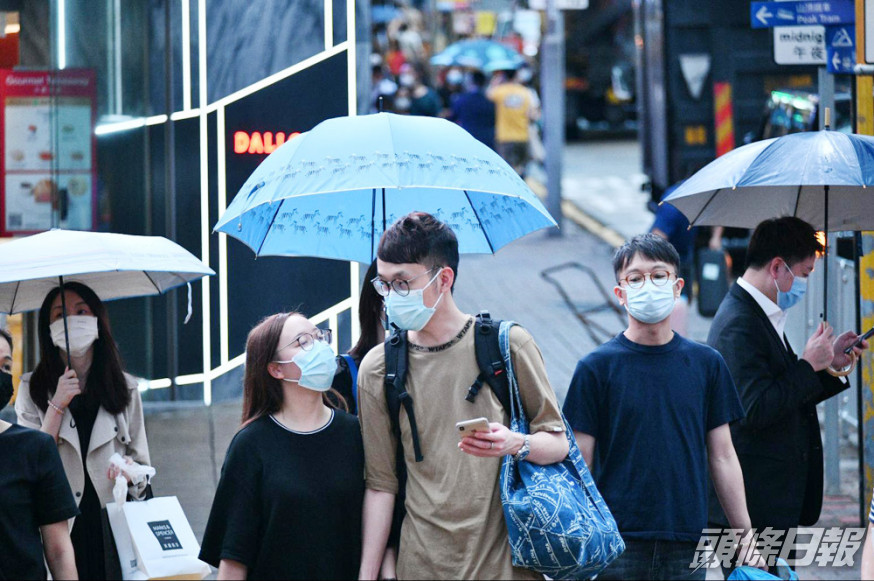周五起一連5日下雨。 資料圖片