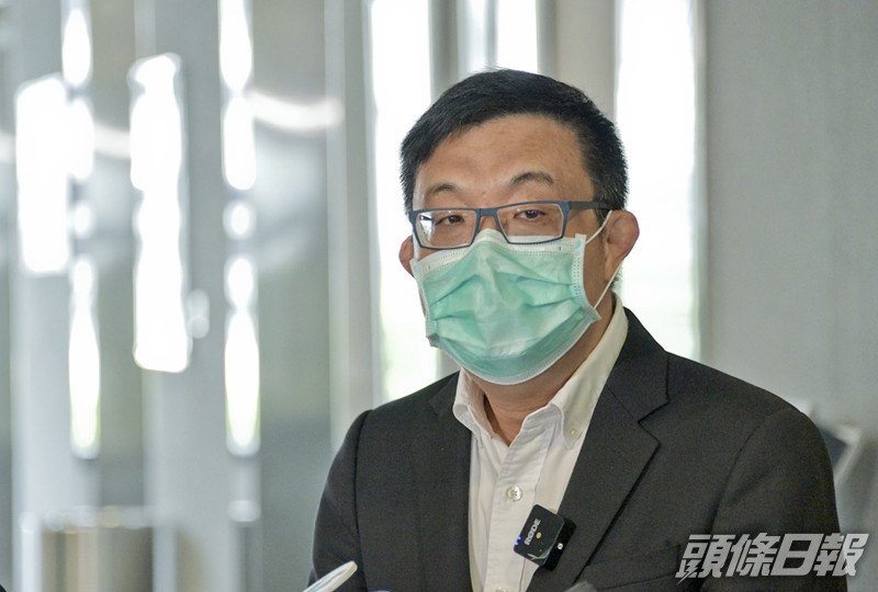 涂謹申形容,警方動員大量警力進入壹傳媒大樓是「做騷」。 資料圖片