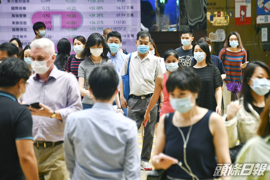 中大研究指香港感染新冠肺炎風染較內地高。資料圖片