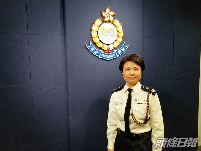 劉賜蕙掌警隊國安部大熱。資料圖片