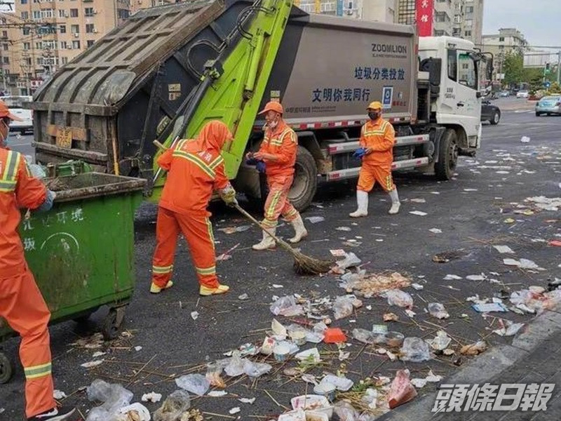 衛生一片狼藉。網圖