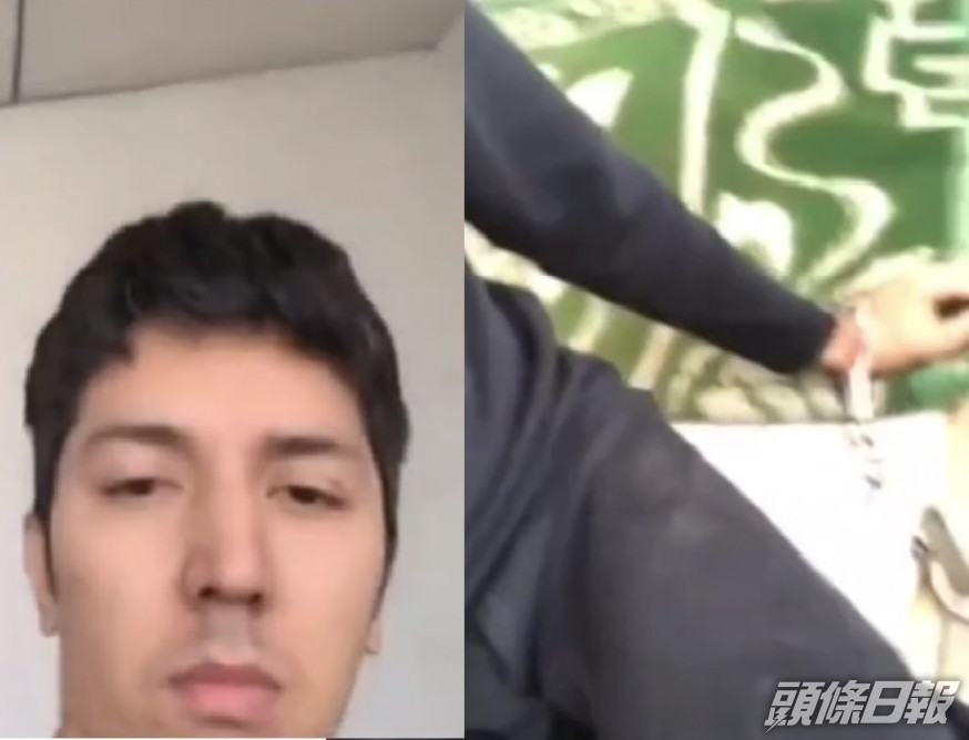 較早前BBC報道,一名新疆維吾爾人自拍短片中透露其在「拘留所」被關押的經歷。BBC影片截圖