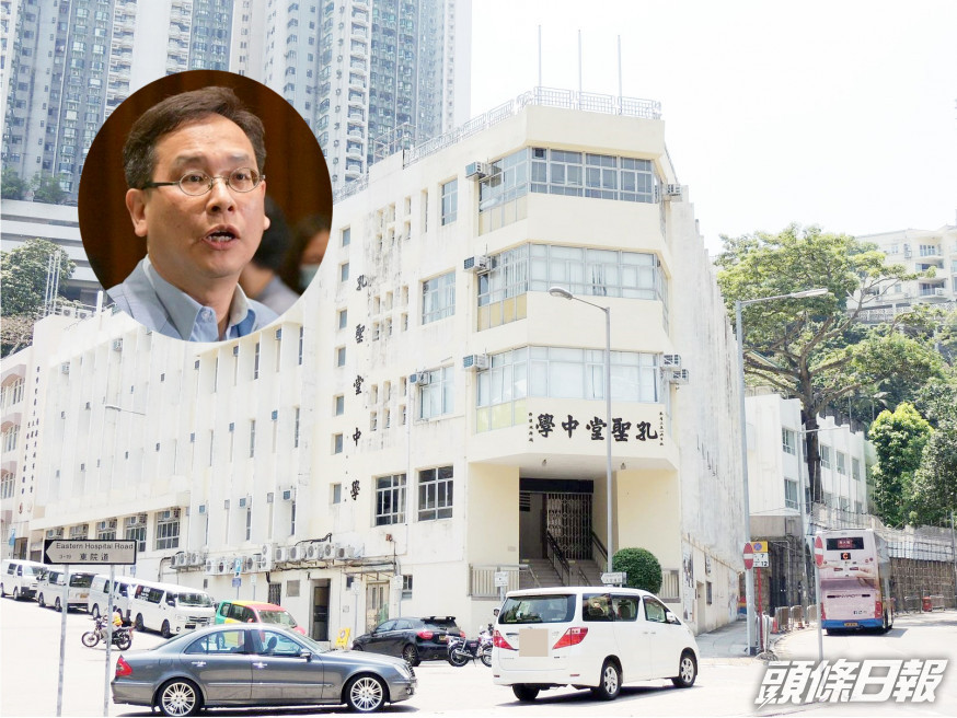 葉建源去信教育局,促跟進孔聖堂中學爭議事件。資料圖片