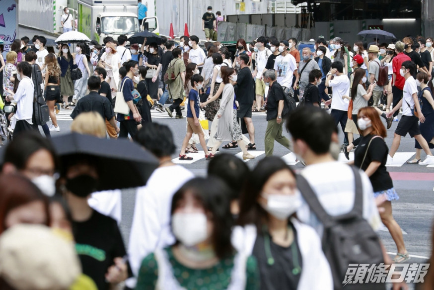 日本新冠確診累計超4萬宗。AP圖片