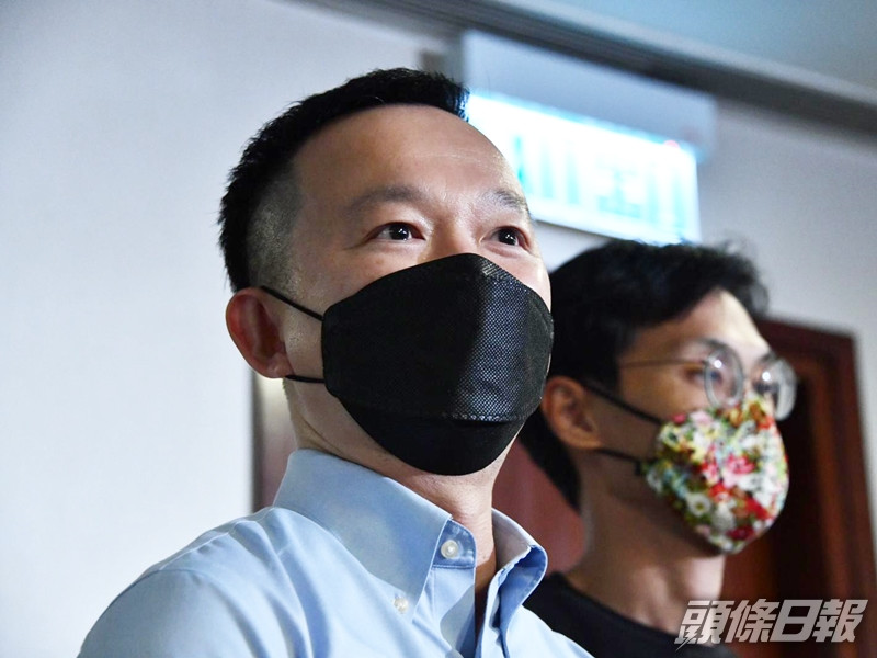 陳志全(前)表示現時討論下一步會去向仍是言之尚早。