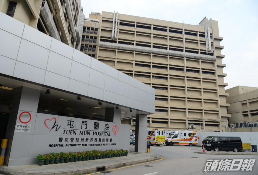 屯門醫院一名確診88歲女病人於今日離世。資料圖片
