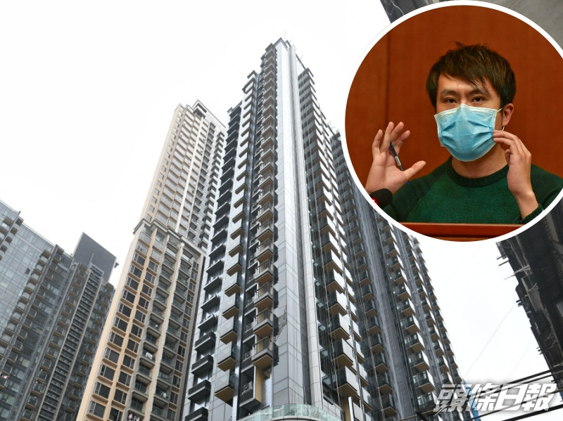 鄺俊宇購入大角嘴「利奧坊.凱岸」一個實用面積四百一十七平方呎單位的樓花。資料圖片