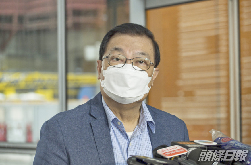 譚耀宗說,稍後官方會再發表詳細說明。 資料圖片