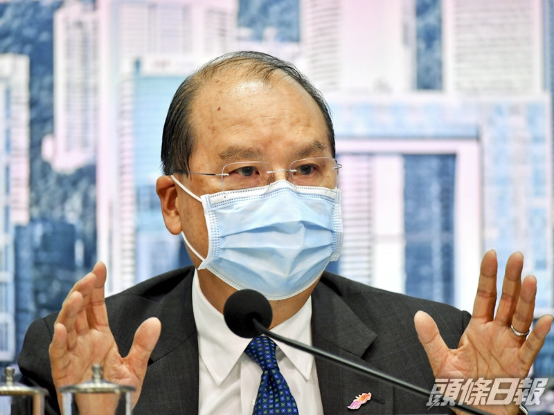 張建宗發表網誌指,特區政府堅決反對和嚴厲譴責美方的制裁行動,強調香港事務純屬中國內政,不容外國干涉。資料圖片