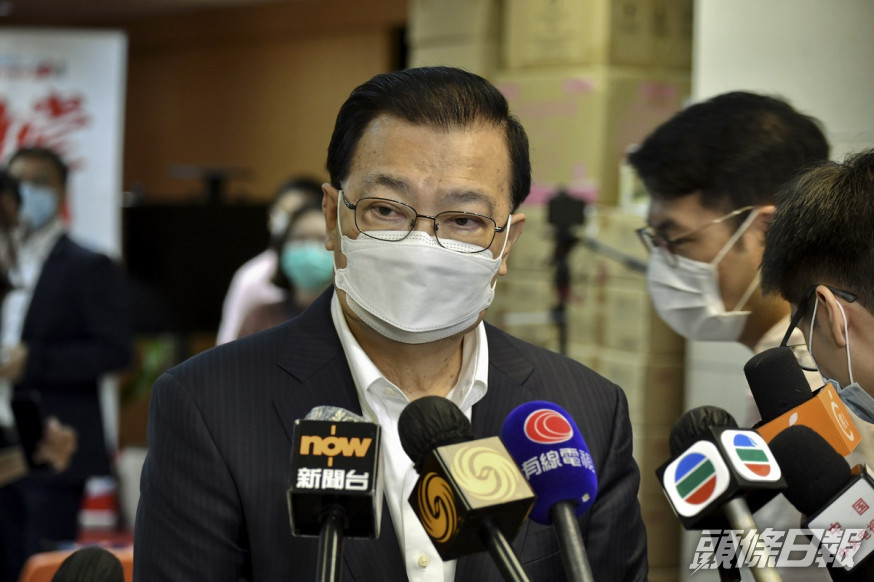 全國人大常委譚耀宗。資料圖片
