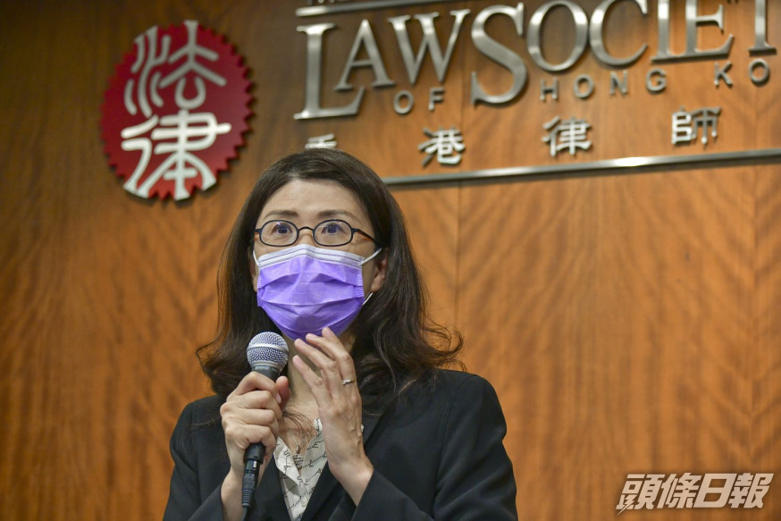 香港律師會會長彭韻僖。資料圖片