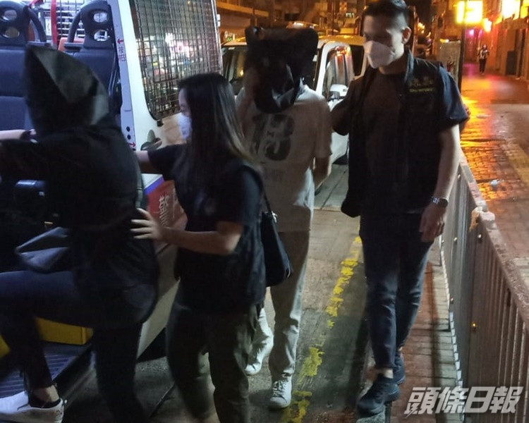 行動中共拘捕3名男女。圖:警方提供