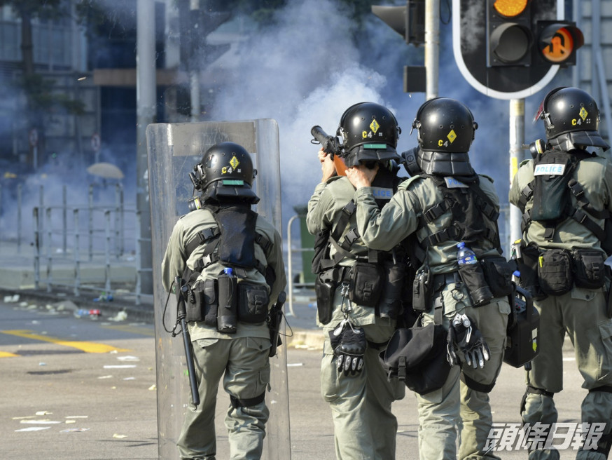 名單中有近80人為前或現任警員及輔警,表揚執行與社會事件相關工作。資料圖片