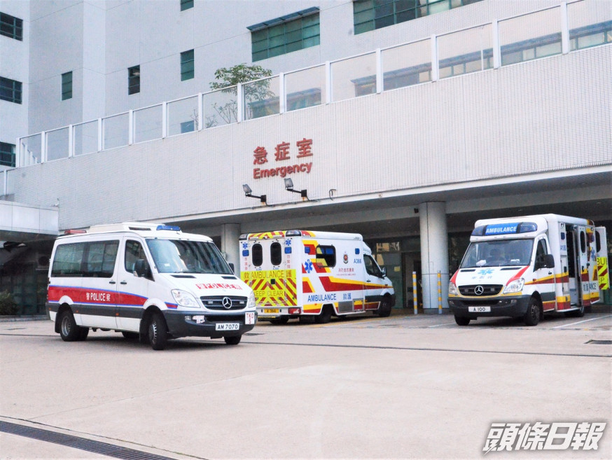 染疫男病人離開將軍澳醫院後約1小時,自行回該院急症室。資料圖片