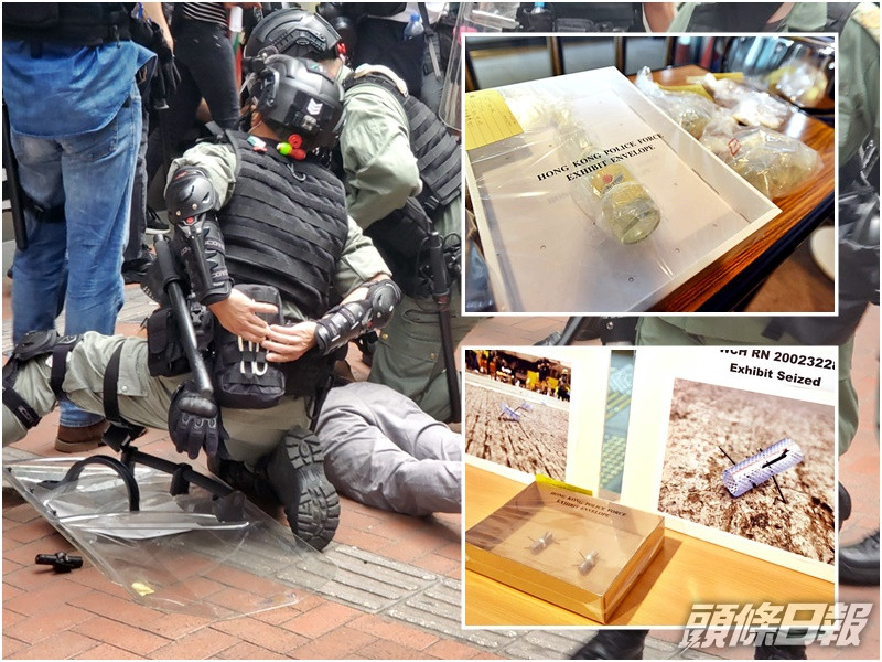 警方偵破發生於7月1日四宗案件,至今共拘捕47人。
