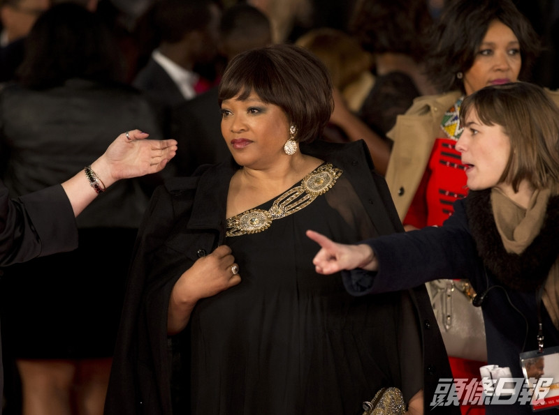 南非前總統曼德拉的女兒辛琪·曼德拉去世,享年59歲。(網圖)