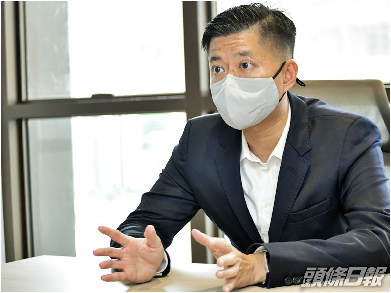 林知譽表示,疫情下多家公司營運能力疲弱,寧願放棄現時租用的中環寫字樓。