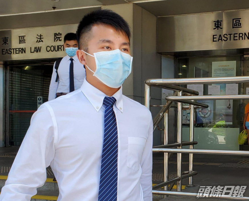 高級督察韋鑑洸。 張旭珊攝