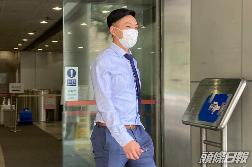 被告梁彥中。 張旭珊攝