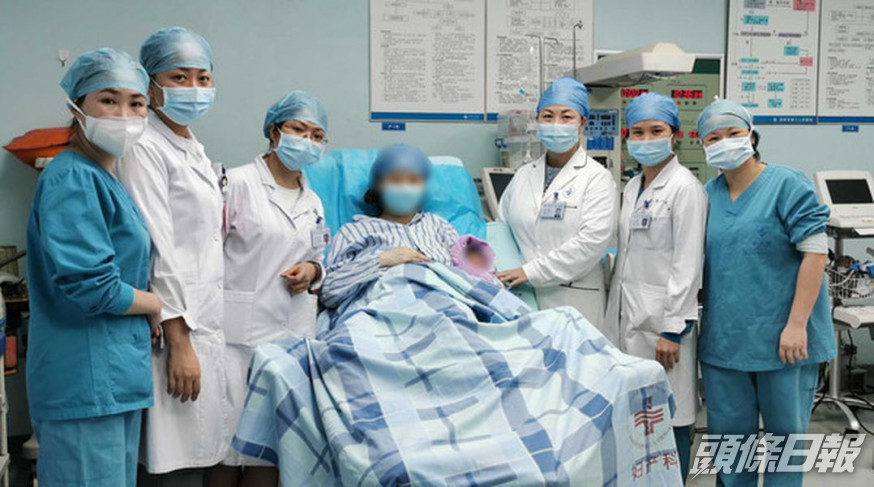 孕婦小雨順利在深圳誕下健康男嬰。 網圖