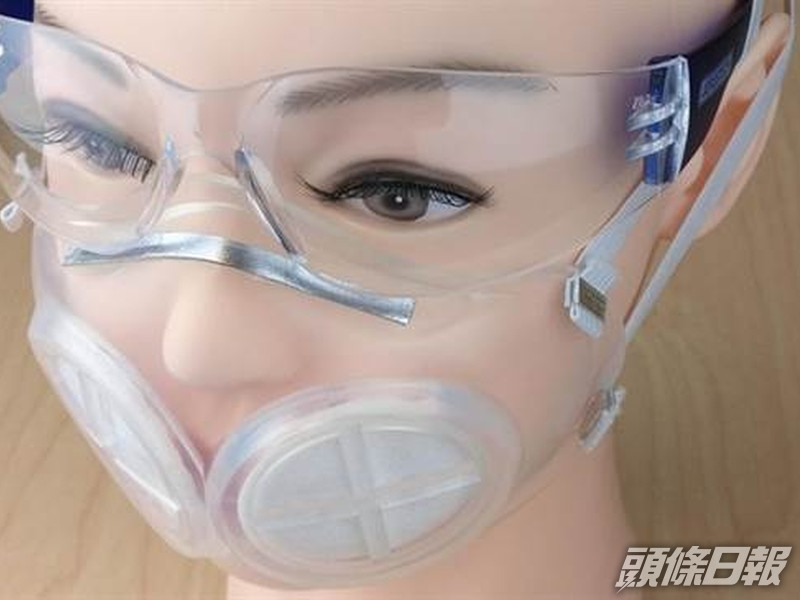 哈佛大學與麻州理工學院共同開發一種矽膠材料的輕便型口罩,替換過濾器後更可以重複使用。(網圖)