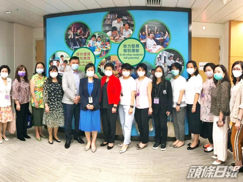 教聯會與蔡若蓮會面商議如何優化幼稚園高班的復課安排。