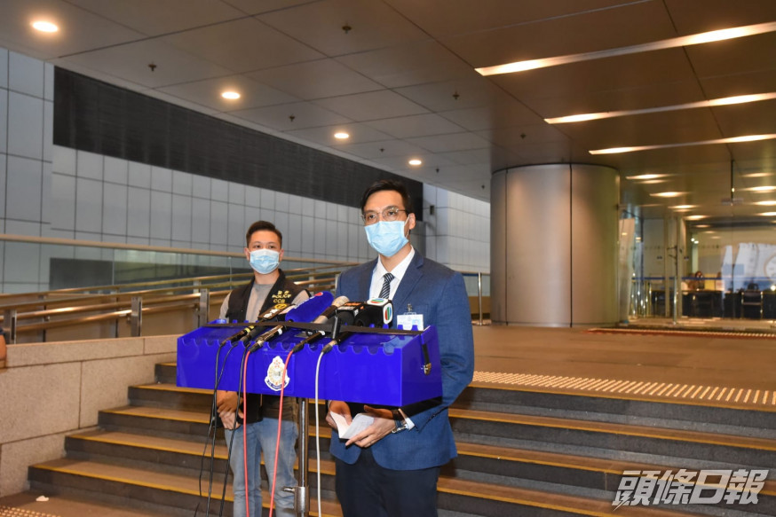 警方指,被捕女子目前是案中唯一被捕人士。