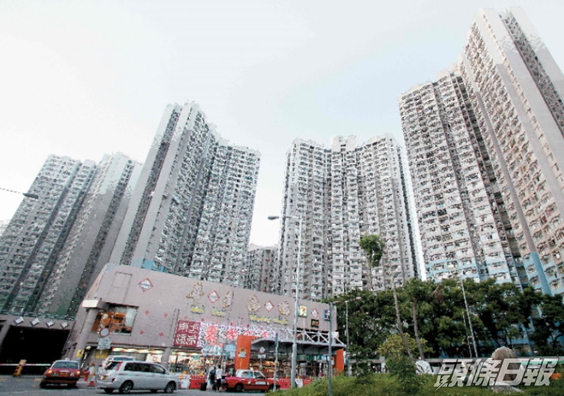 香港仔華貴邨華善樓對開公園花槽。資料圖片