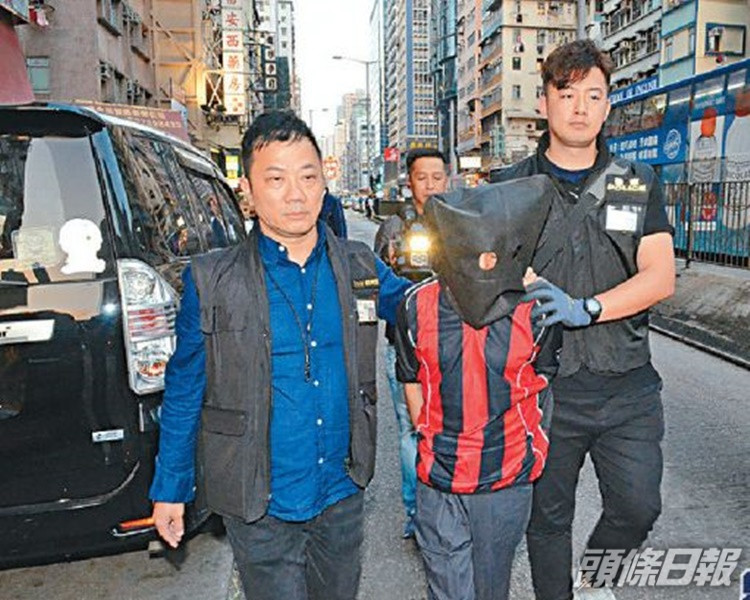 被告其後被警方拘捕。料圖片