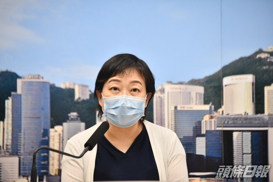 張竹君表示確診個案下降速度慢。