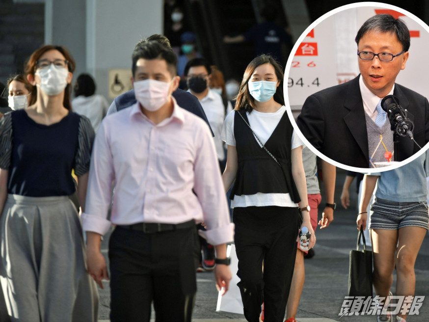 何栢良建議立法強制戴口罩。資料圖片