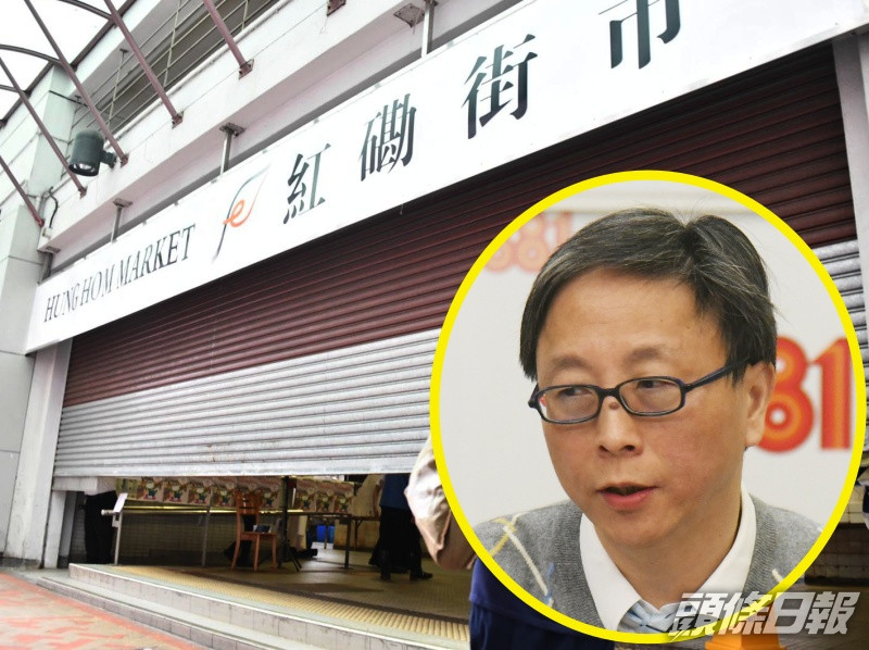 何栢良擔心街市爆發變成超級群組。資料圖片