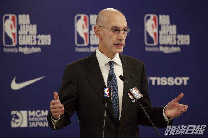 蕭華首次表示,NBA可能再次停擺。AP資料圖片