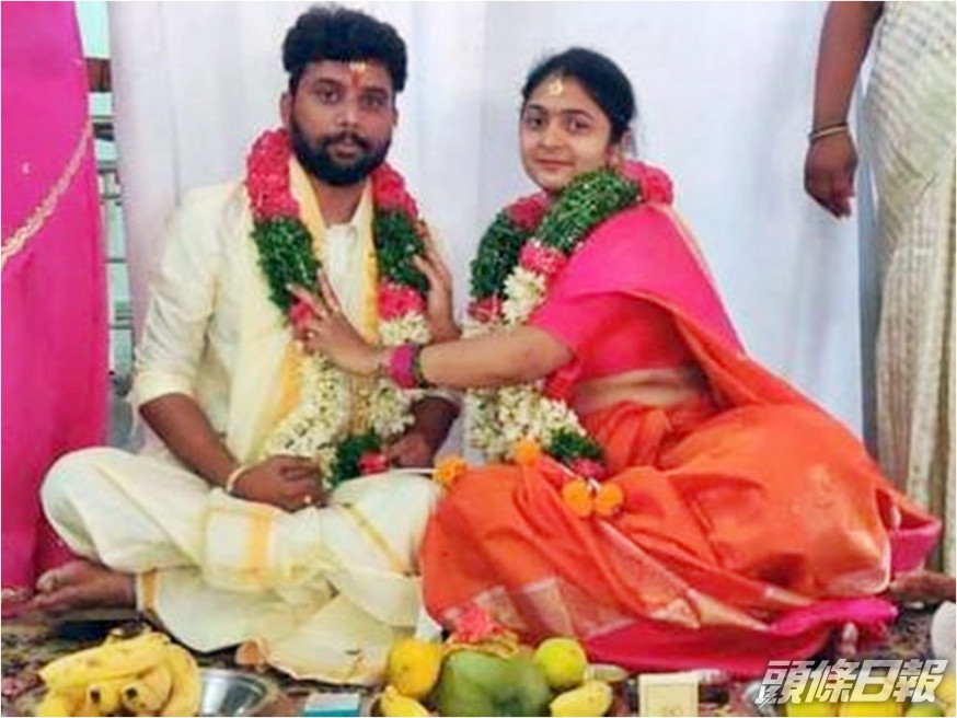 23歲高種姓的阿凡蒂(Avanti)不顧家人反對,與28歲低種姓的希曼斯(Hemanth)結婚。網圖