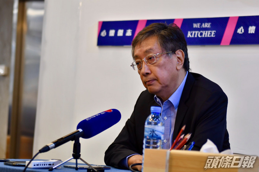 伍健否認曾向傳媒洩密。梁柏琛攝