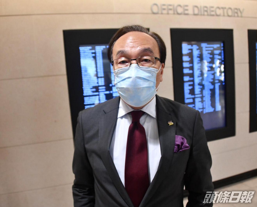 梁家傑及楊岳橋與史墨客會面。
