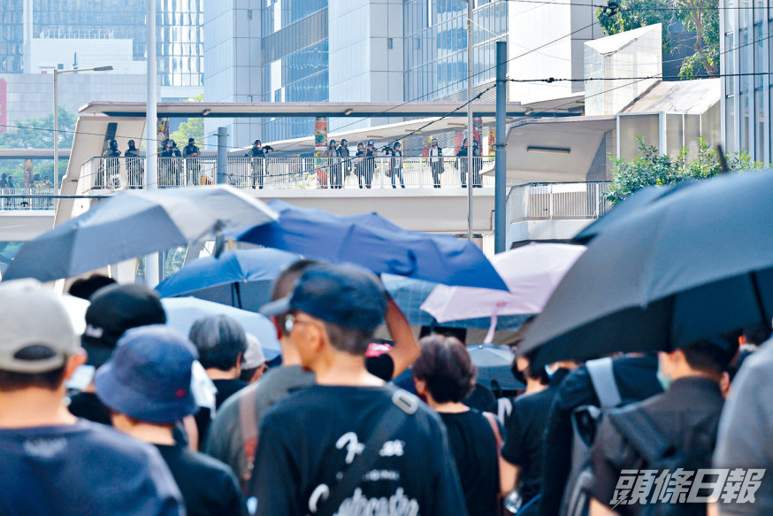 警方正密切注視動向,將部署大批警力應對。資料圖片