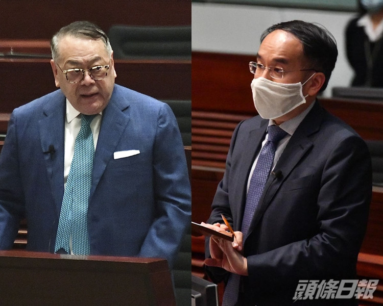 石禮謙怒斥許正宇「不夠貼地」。 資料圖片