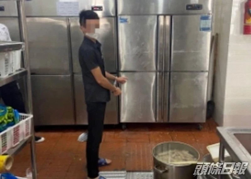 嫌疑人王某被捕後,交代自己愛吃牛排又不願花錢。(網圖)
