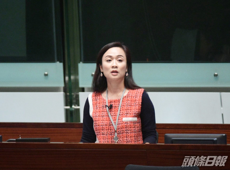 陳凱欣指,教育局需審視復課情況。資料圖片